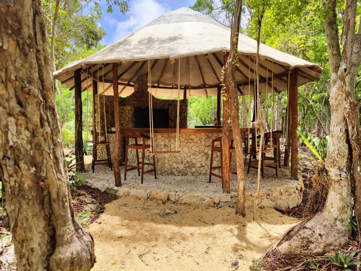 Glamping Bunga Lotus Hotel Tulum Kültér fotó