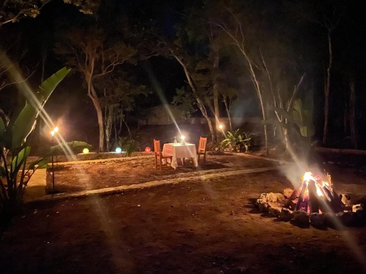 Glamping Bunga Lotus Hotel Tulum Kültér fotó