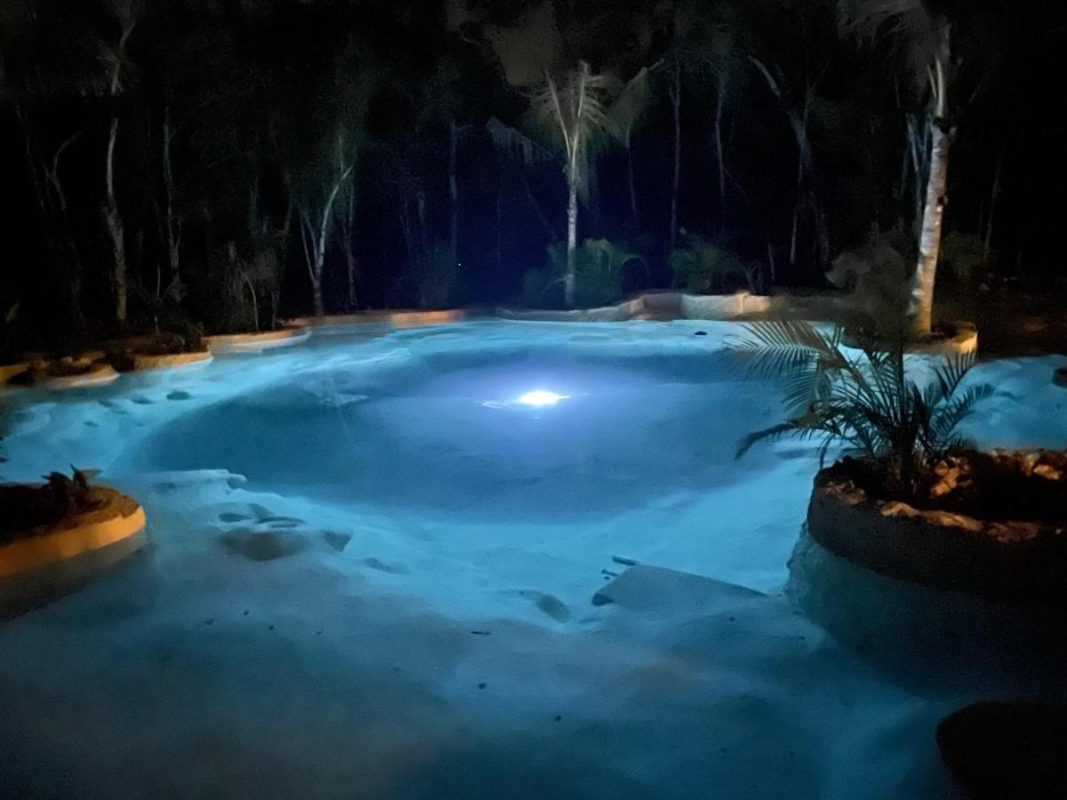 Glamping Bunga Lotus Hotel Tulum Kültér fotó