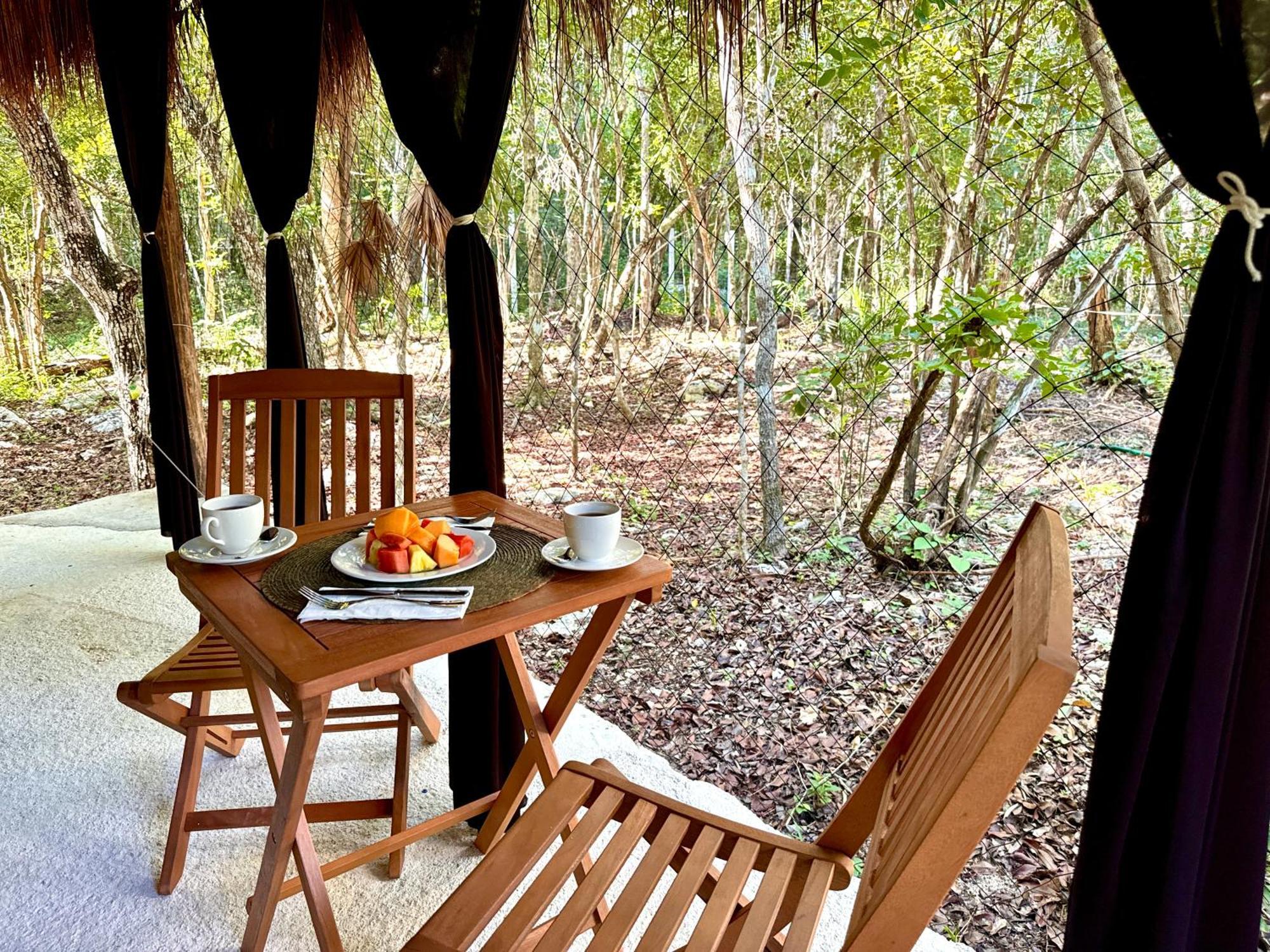 Glamping Bunga Lotus Hotel Tulum Kültér fotó