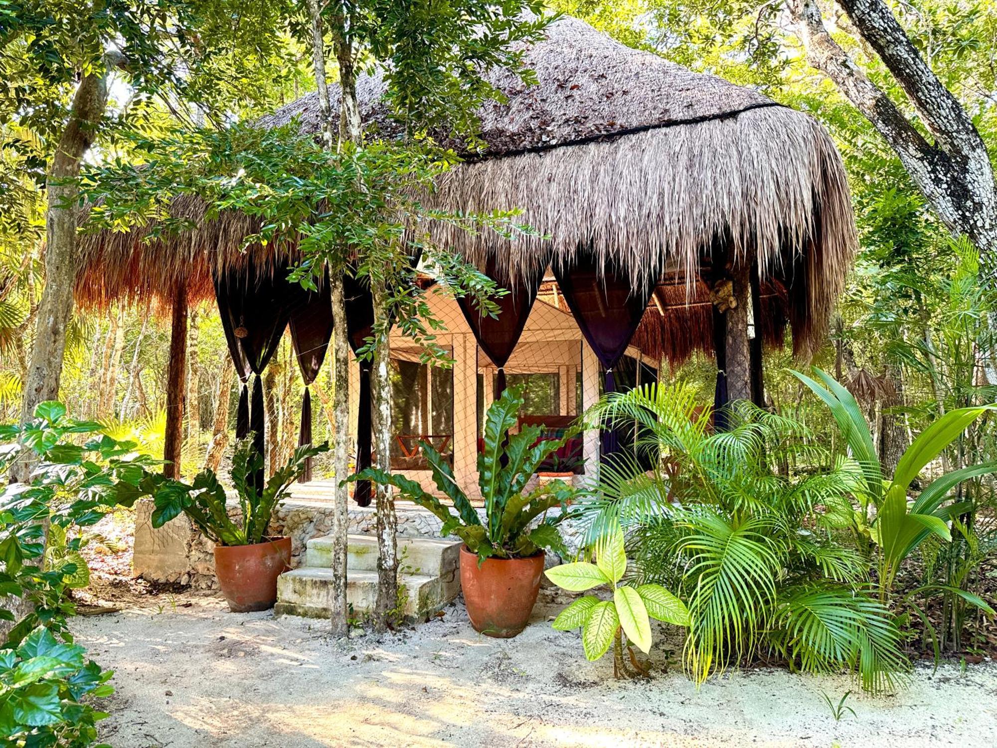 Glamping Bunga Lotus Hotel Tulum Kültér fotó