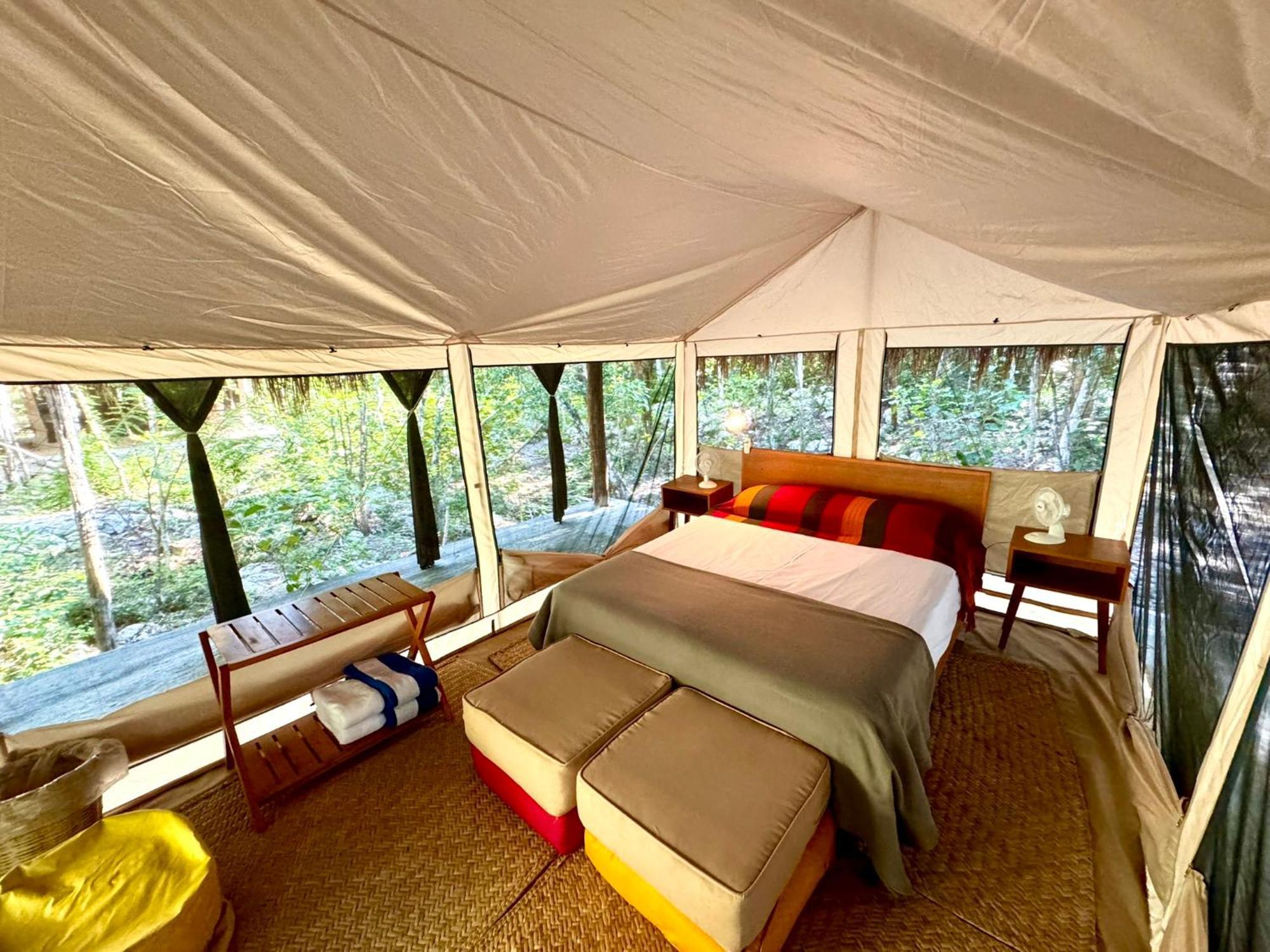 Glamping Bunga Lotus Hotel Tulum Kültér fotó