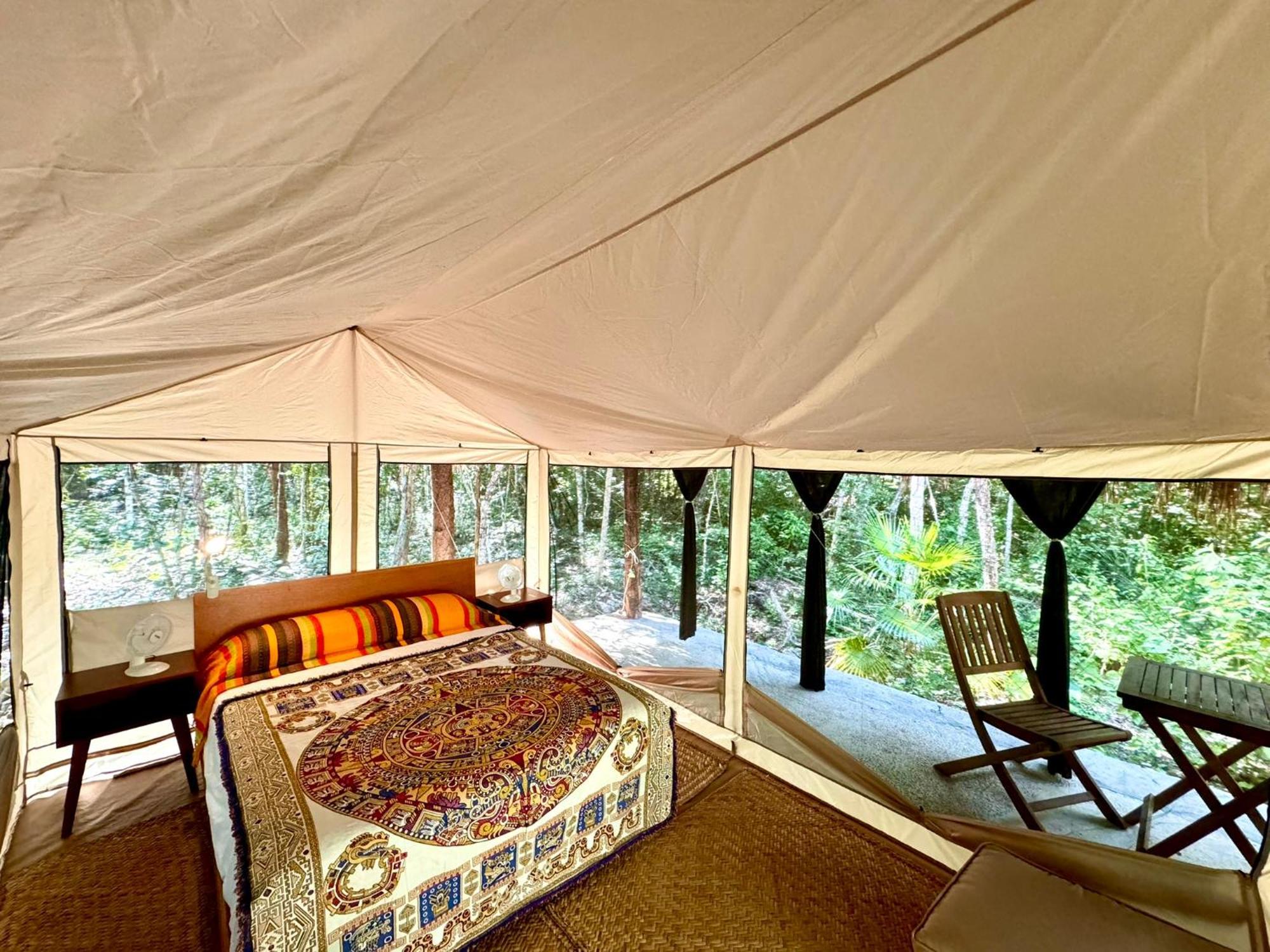 Glamping Bunga Lotus Hotel Tulum Kültér fotó