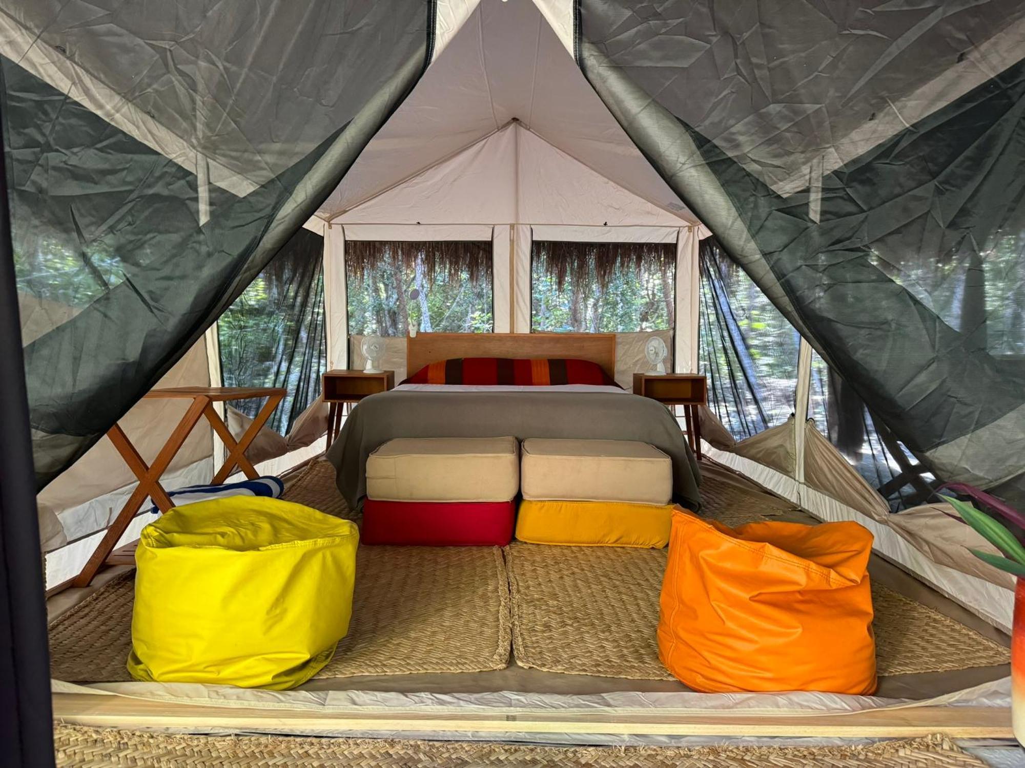 Glamping Bunga Lotus Hotel Tulum Kültér fotó