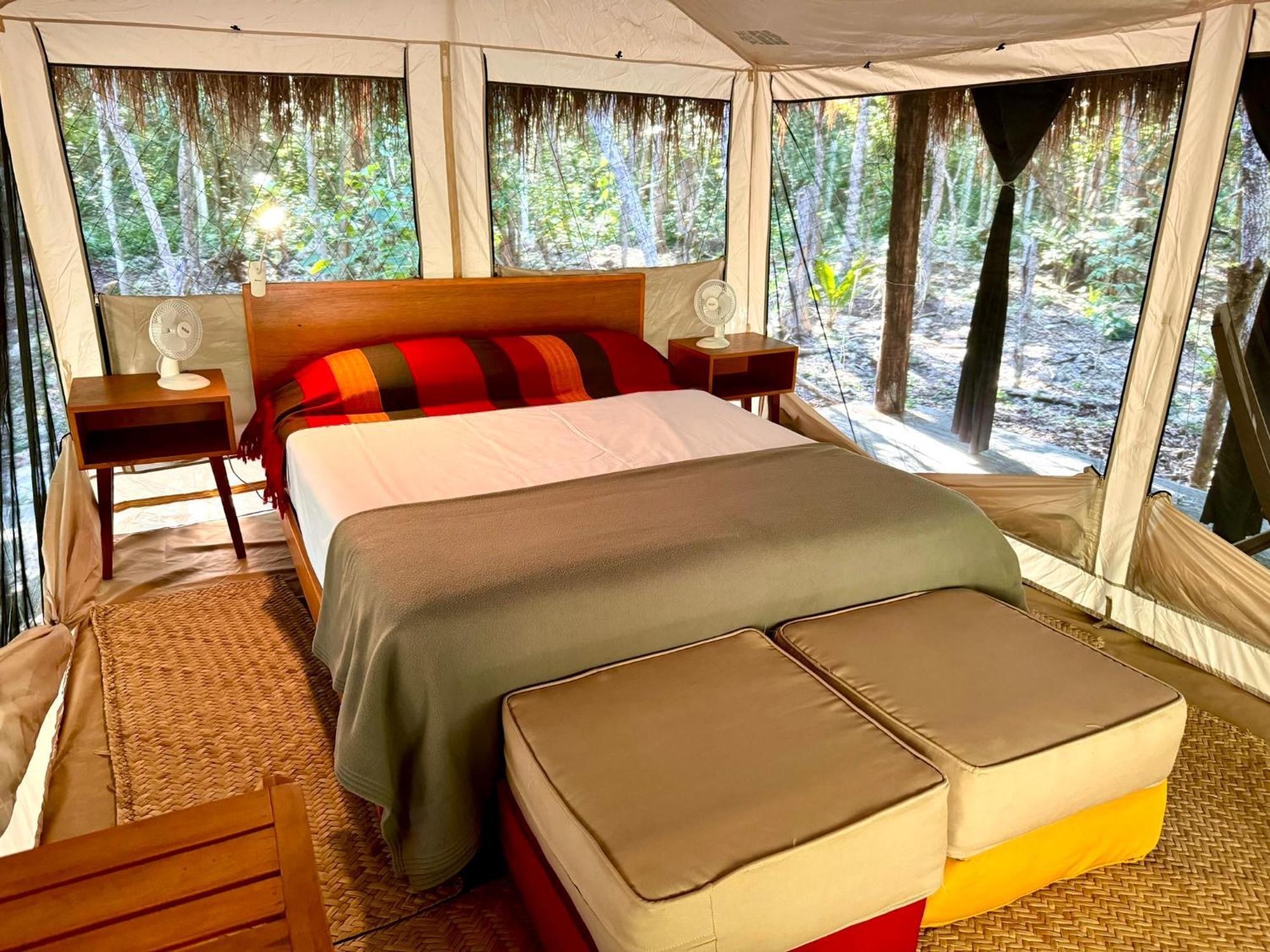 Glamping Bunga Lotus Hotel Tulum Kültér fotó