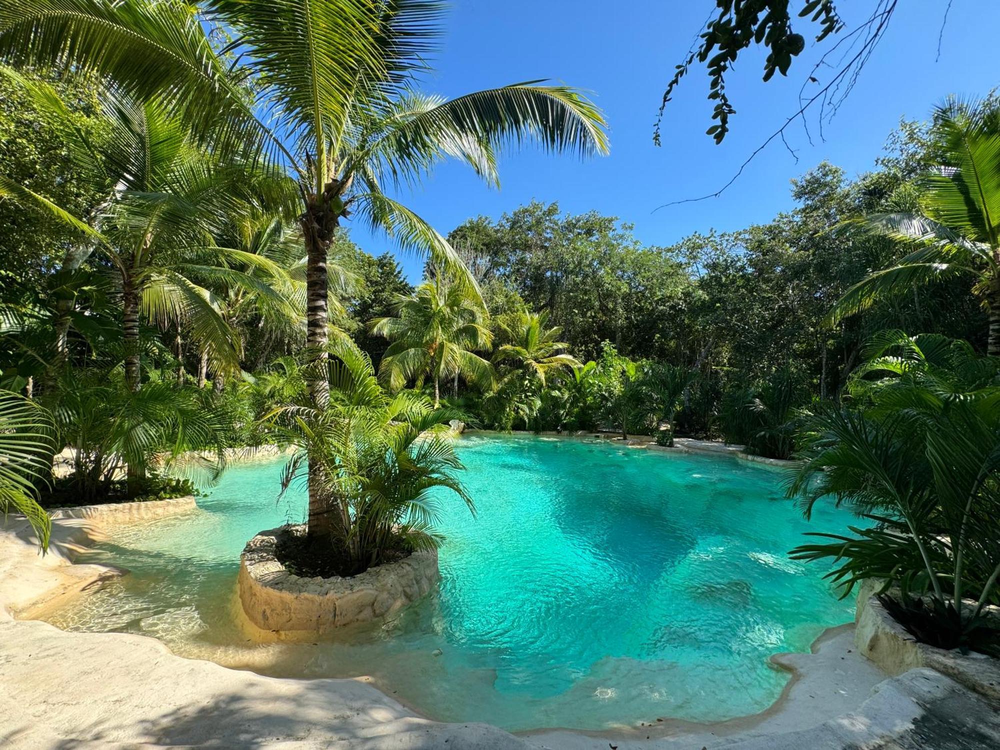 Glamping Bunga Lotus Hotel Tulum Kültér fotó