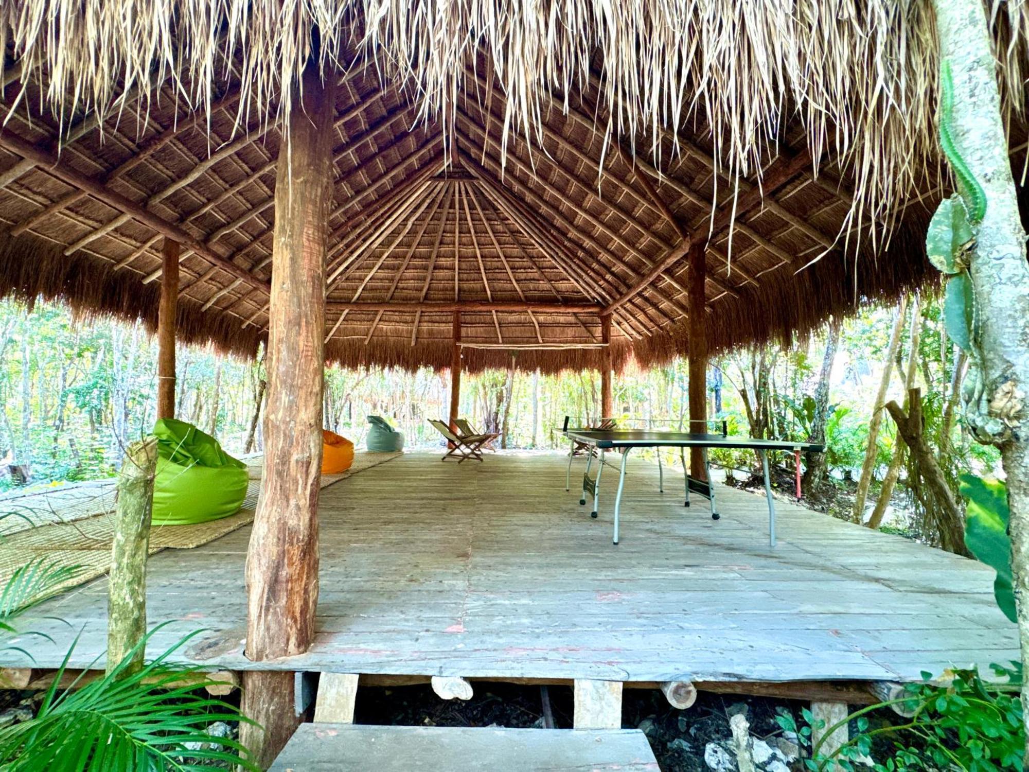 Glamping Bunga Lotus Hotel Tulum Kültér fotó