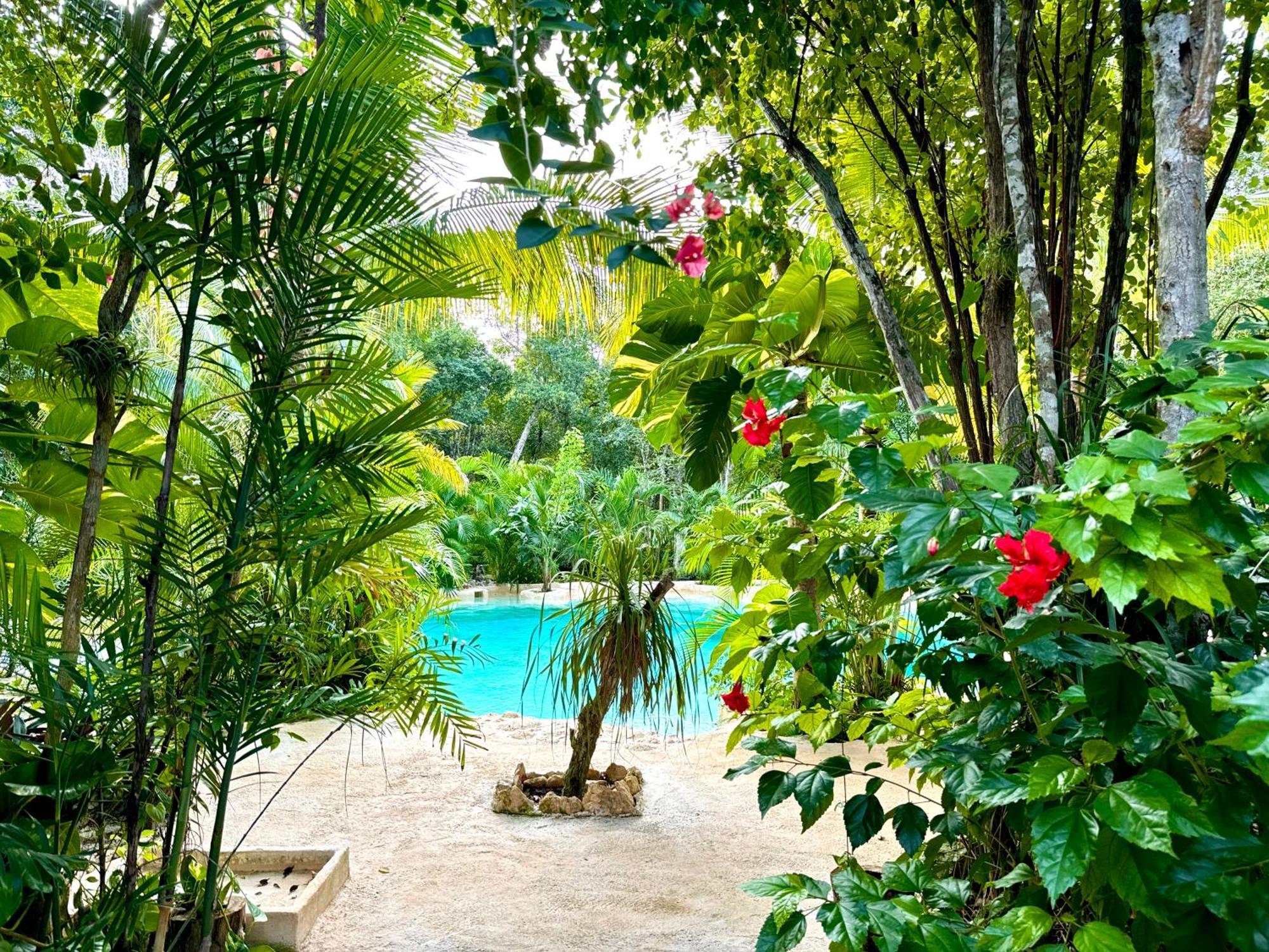 Glamping Bunga Lotus Hotel Tulum Kültér fotó