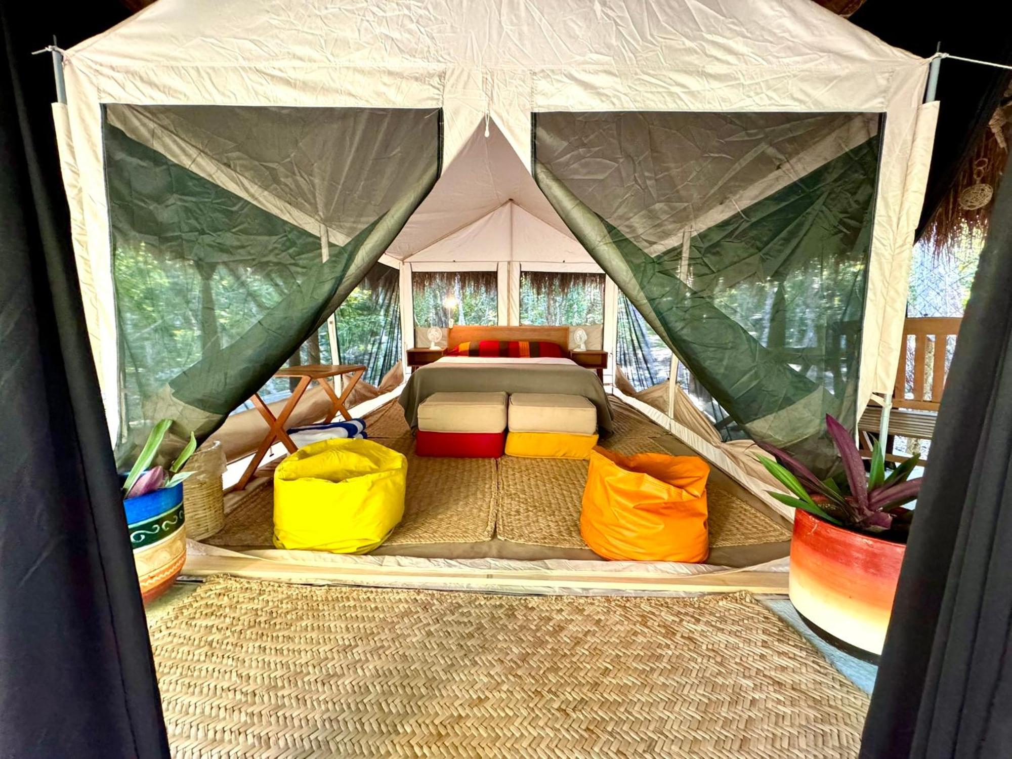 Glamping Bunga Lotus Hotel Tulum Kültér fotó